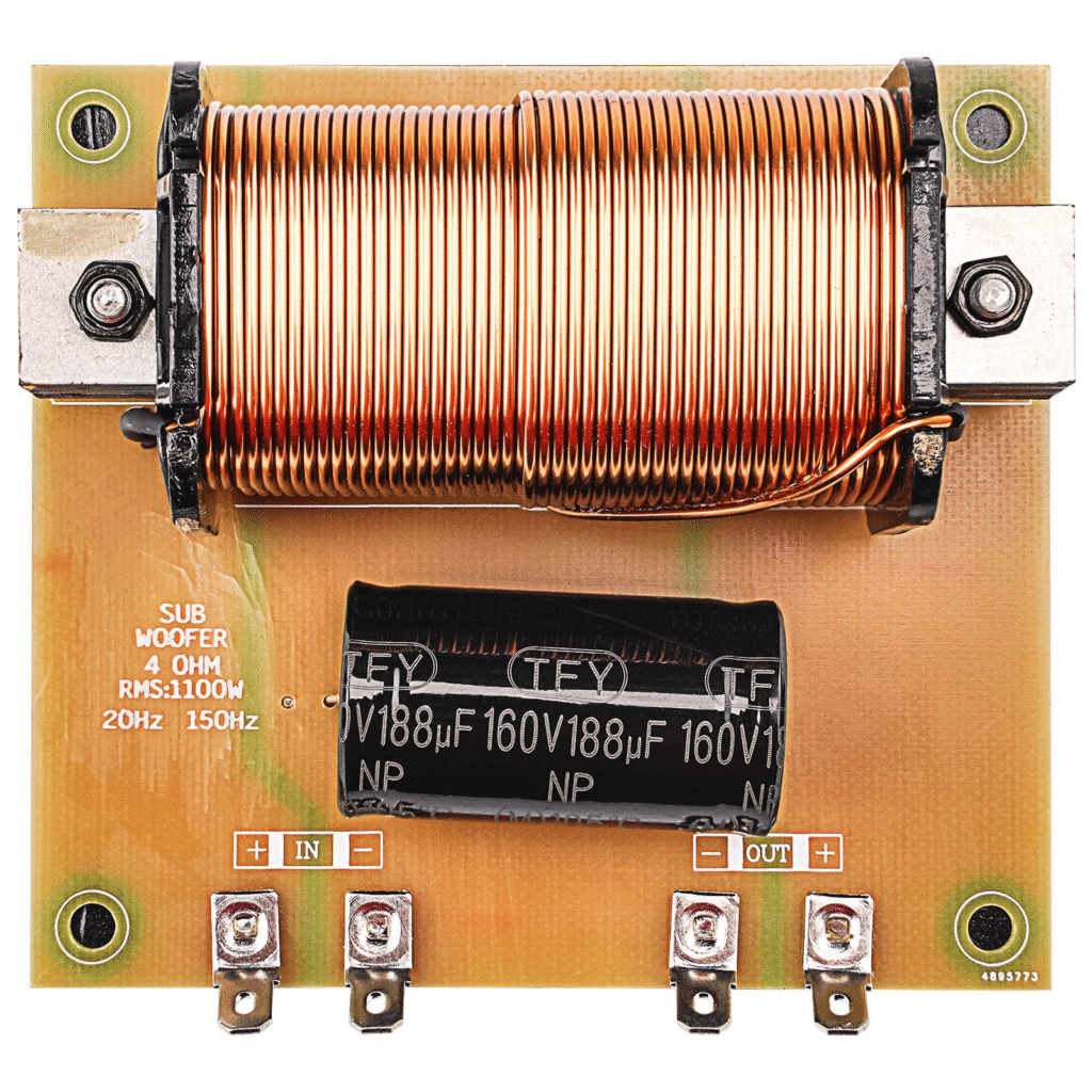 Passive crossover for Multi-room Streaming Amplifier