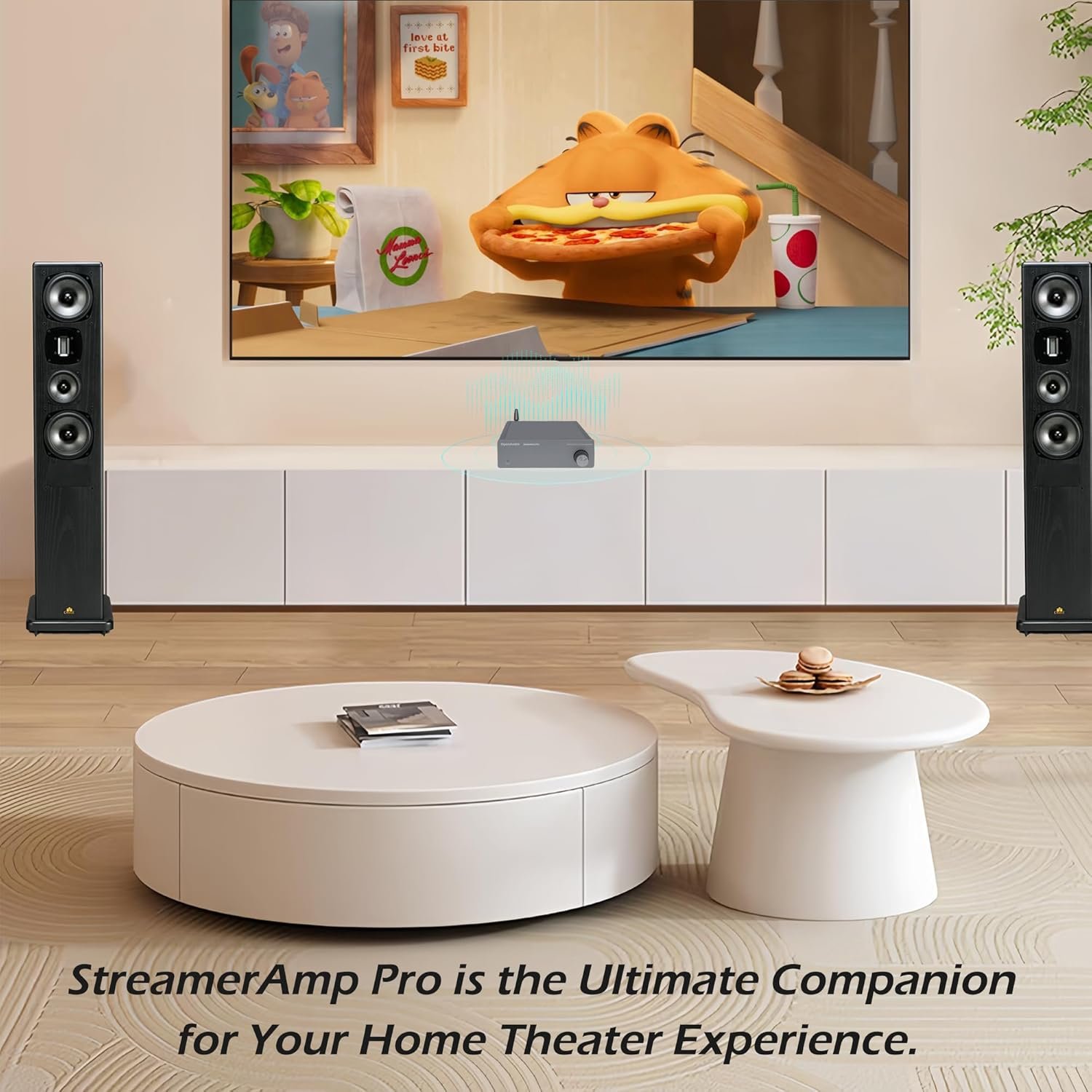 HoloHome StreamerAmp pro amplifier enhancing your home theater setup-2