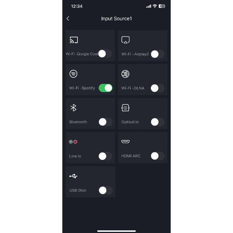 HoloHome APP source connection