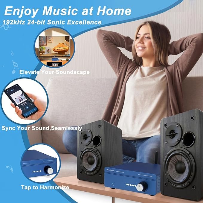 HoloHome Streamer amplifier enhancing your home theater setup