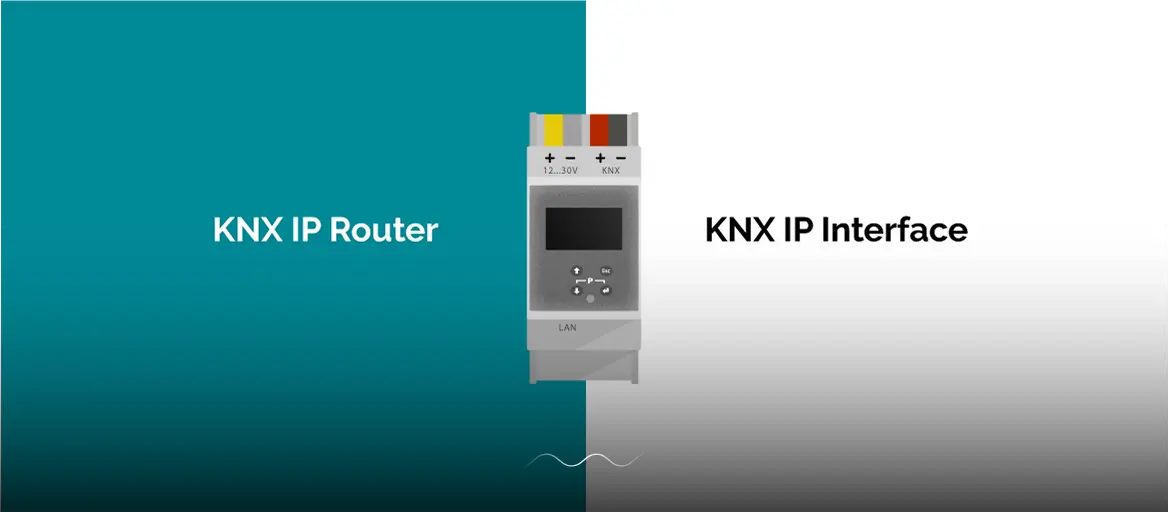 The different between KNX router and KNX Interface